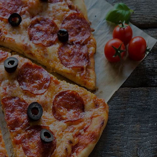 Pizza and Tomatoes