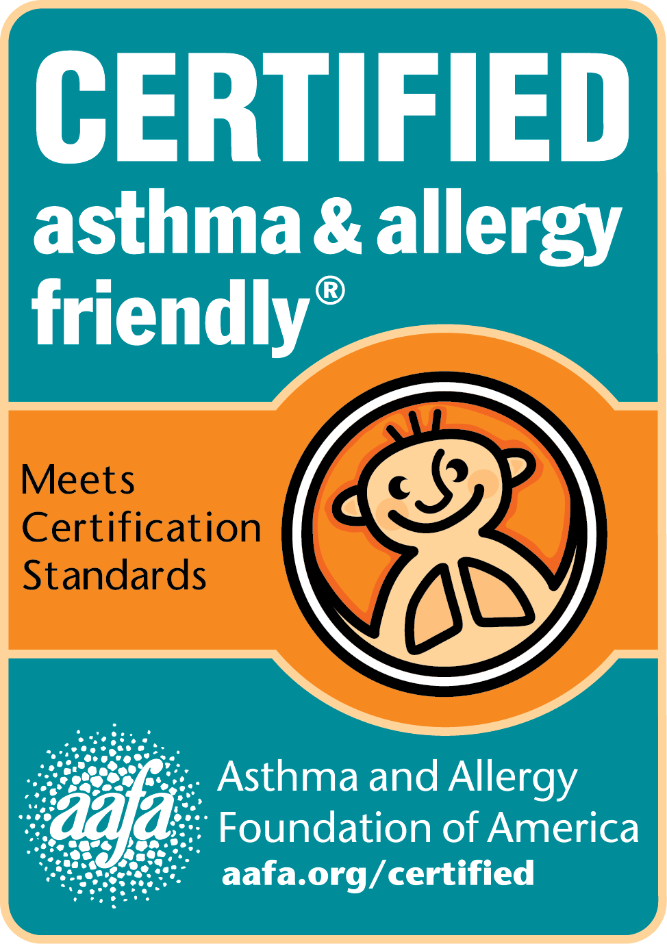 Certified Asthma & Allergy Friendly